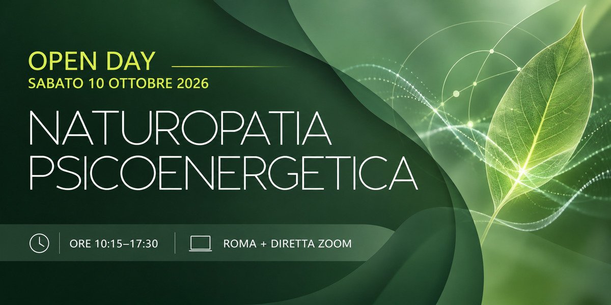 Open Day del Corso di Naturopatia Psicoenergetica®